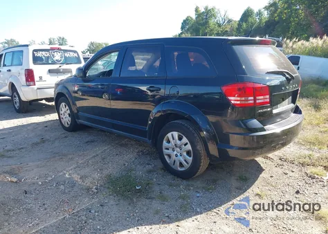 2014 Dodge Journey American Value Pkg z USA, uszkodzony, nr VIN 3C4PDCAB1ET118962